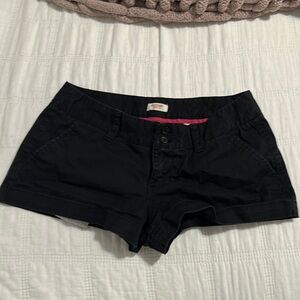 Mossimo Supply Co Black Cargo Shorts